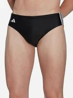 Kąpielówki męskie - Kąpielówki slipy męskie Adidas 3Stripes Trunk HT2063 7 Czarne (4066745149486) - miniaturka - grafika 1