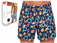 Majtki męskie - ﻿CORNETTE BOKSERKI CLASSIC luźne dużo wzorów L - miniaturka - grafika 1