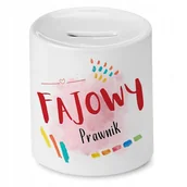 Skarbonki - Skarbonka 330 ml Dla Kingi Córki Dziecka Prezent z Nadrukiem ze Zdjęciem + Opakowanie na prezent (wzór 03) - miniaturka - grafika 1