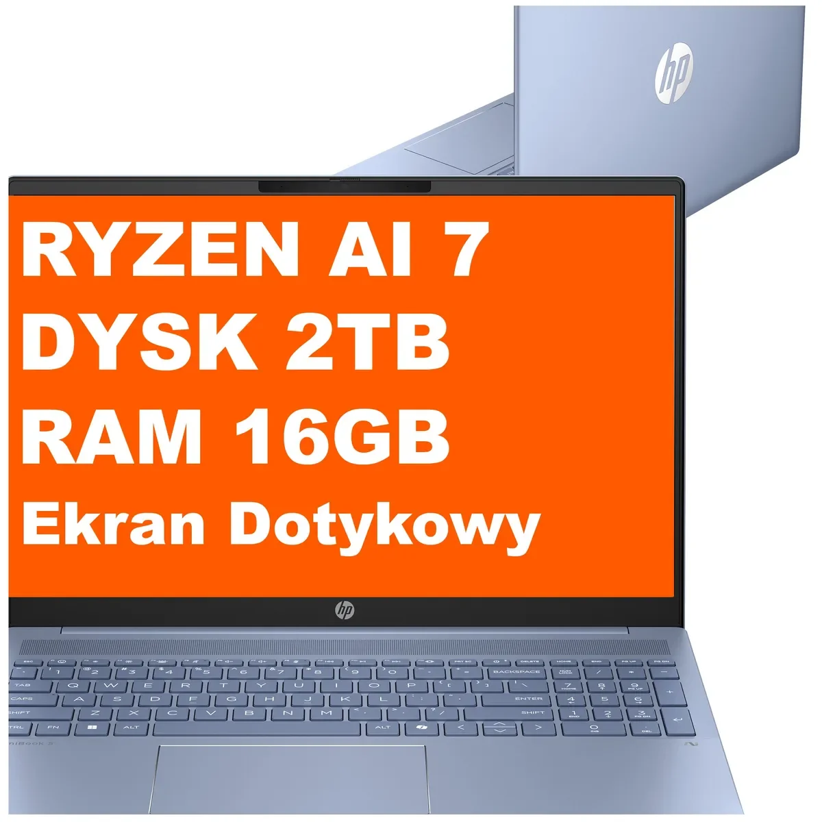 HP OmniBook 5 NGAI 16-ag1085cl / C93VYUA / Ryzen AI 7 / 16GB / 2TB / Radeon 860M / 16