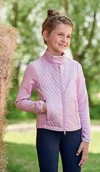 Kurtki jeździeckie - Covalliero Kurtka młodzieżowa COMBI SS 2023 - różowa - miniaturka - grafika 1