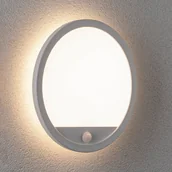 Lampy ogrodowe - Paulmann Lamina kinkiet 3 000 K okrągły biały - miniaturka - grafika 1