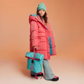 Plecaki - Reserved - Kolorowy plecak roll-top - Turkusowy - miniaturka - grafika 1