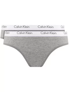 Majtki damskie - Calvin Klein Underwear Komplet 2 par fig klasycznych 000QD3584E Szary - grafika 1