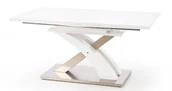 Stoły - Stół rozkładany biały połysk F8-Z34 - miniaturka - grafika 1
