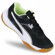 Sneakersy męskie - Buty Halowe Sportowe męskie na halę Puma Solarflash II sneakersy czarne 45 - miniaturka - grafika 1