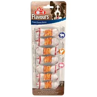 8in1 Przysmak 8in1 Triple Flavour XS 7 szt. Dostawa GRATIS od 99 zł + super okazje - Przysmaki dla psów - miniaturka - grafika 1