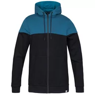 Bluzy sportowe męskie - Męska bluza Hannah Fezco Rozmiar: M / Kolor: czarny/niebieski - miniaturka - grafika 1