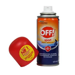 OFF SPORT SPRAY (aerozol) 100ml - środek odstarszający owady - Zwalczanie i odstraszanie szkodników - miniaturka - grafika 3