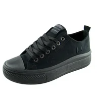 Trampki damskie - Trampki damskie Lee Cooper 1624L czarne - miniaturka - grafika 1