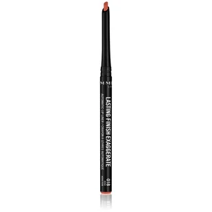 Kredka do ust Rimmel Lasting Finish Exaggerate 018 Rose Addiction (3616303004279) - Konturówki do ust - miniaturka - grafika 1