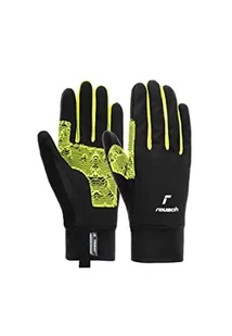 Reusch Arien STORMBLOXX Touch-TEC Wiatroszczelne rękawice sportowe do biegania jazda na rowerze wędrówki biegowe bieganie biegowe biegi biegowe ekrany dotykowe rękawiczki zimowe czarny/żółty, 10 - Rękawiczki - miniaturka - grafika 1