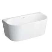 Wanny - POLIMAT 00414 Wanna wolnostojąca przyścienna SOLA 150 x 75 cm biała 5907585474149 - miniaturka - grafika 1