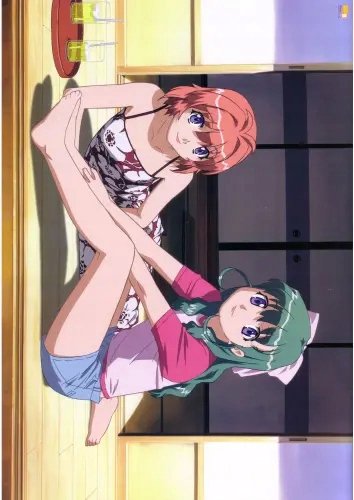 Plakat Anime Manga Onegai Twins ot_025 A2 (custom)