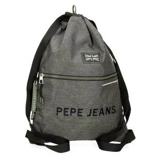 Pepe Jeans Edmon Plecak Szary 35x46 cms Poliester by Joumma Bags - Plecaki - miniaturka - grafika 1