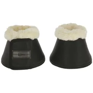 Akcesoria jeździeckie - Covalliero Ochraniacze na kopyta Pelisa, rozmiar full (XL), czarne - miniaturka - grafika 1