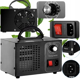 OZONATOR POWIETRZA GENERATOR OZONU SAMOCHODOWY DOMOWY WYDAJNY + TIMER - Ozonatory powietrza - miniaturka - grafika 1