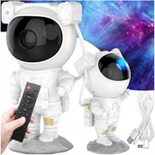 Lampy stojące - Projektor Gwiazd Nieba Led Lampka Nocna Rzutnik Dzieci Laserowy Astronauta - miniaturka - grafika 1