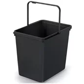 Kosze na śmieci - Prosperplast Keden kosz na śmieci systema basica - czarny recykling 23 l - miniaturka - grafika 1