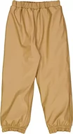 Odzież trekkingowa męska - Wheat Dziecięce spodnie przeciwdeszczowe, uniseks, cappuccino - miniaturka - grafika 1