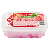 Lody i desery lodowe - Carrefour Classic Lody o smaku truskawkowym 1000 ml - miniaturka - grafika 1