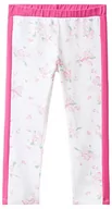 Legginsy - United Colors of Benetton Dziewczęce modelujące legginsy, bianco fantasia a fiori 68f, 90 cm - miniaturka - grafika 1