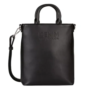 TOM TAILOR Denim bags Heidy damska torba na ramię torba na ramię zamek błyskawiczny, mała, czarna, czarny, moda - Torebki damskie - miniaturka - grafika 1