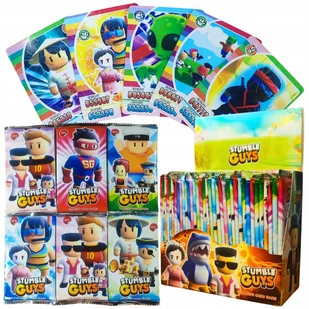 KARTY STUMBLE GUYS 288 KART MEGA BOX ZESTAW 288 SZTUK KOLEKCJONERSKIE KARTY - Czasopisma - miniaturka - grafika 1