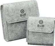 Torby fotograficzne i futerały - Filtr B+W Etui filcowe B+W Felt Pouch na 3 filtry do 52-82mm 1098789 - miniaturka - grafika 1
