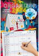 Kalendarze - Kalendarz 2024 A3 ścienny Organizer - miniaturka - grafika 1