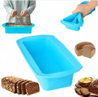 Formy do ciast - Forma silikonowa do pieczenia chleba keksówka XXL - miniaturka - grafika 1