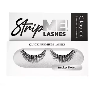 Clavier Quick Premium Lashes rzęsy na pasku Smokey-Dokey 809 - Sztuczne rzęsy i akcesoria - miniaturka - grafika 1
