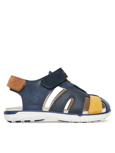 Geox Sandały B Sandal Delhi B354LA 0CL22 C4P2G S Granatowy - Buty dla chłopców - miniaturka - grafika 1