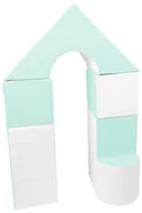 Klocki - Mini Zamek 6 Dużych Klocków Piankowych Do Zabawy Żłobków Przedszkoli Mini Zamek 6 Dużych Klocków Piankowych Do Zabawy Żłobków Przedszkoli (Kolor: Mi.. - miniaturka - grafika 1