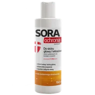 Szampony do włosów - Sora Ochrona, szampon do skóry głowy i włosów, dla osób narażonych na kontakt z wszami, 150 ml - miniaturka - grafika 1