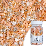 Dodatki do ciast w proszku - Posypka cukrowa Wielkanoc - MR RABBIT mix Sweet Decor, 70 g - miniaturka - grafika 1