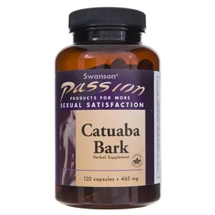 SWANSON Catuaba Bark 465 mg 120 kapsułek SWP015 - Suplementy naturalne - miniaturka - grafika 1