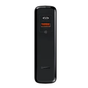 Baseus GaN ładowarka sieciowa PPS 45W power bank USB / USB Typ C Quick Charge 3.0 Power Delivery (azotek galu) + kabel USB Typ C 1 m czarny (PPNLD-C01) - Ładowarki do telefonów - miniaturka - grafika 2