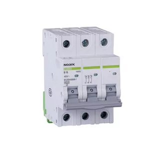 Noark Wyłącznik nadprądowy Ex9BN 3P B40 6kA 100057 - Bezpieczniki elektryczne - miniaturka - grafika 1