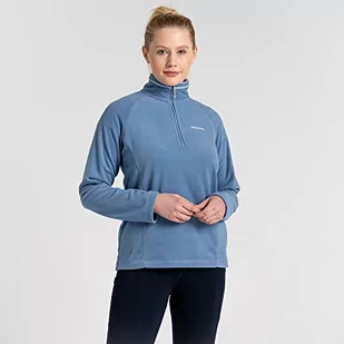Craghoppers Damska miseczka z zamkiem błyskawicznym z mikropolaru, lekka bluza damska z materiałów pochodzących z recyklingu - Bluzy damskie - miniaturka - grafika 1