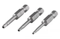 Klucze i nasadki - WOLFCRAFT bit wkrętaka Solid Safety imbus z otworem - zestaw 3 szt. 1263000 - miniaturka - grafika 1