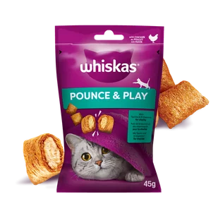 WHISKAS Energia i Witalność 8x45g - przysmak dla kota, z kurczakiem - Przysmaki dla kotów - miniaturka - grafika 1