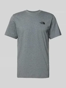 T-shirt z nadrukiem z logo model ‘Simple Dome’ - Koszulki męskie - miniaturka - grafika 1
