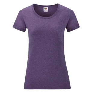 Koszulka damska Valueweight Fruit of the Loom - Heather Purple S - Koszulki i topy damskie - miniaturka - grafika 1