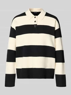 Sweter z dzianiny o kroju regular fit z mieszanki wiskozy model ‘SABA’ - Swetry damskie - miniaturka - grafika 1
