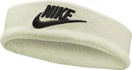 Ozdoby do włosów - Nike Klasyczna opaska na czoło, biały/czarny, rozmiar uniwersalny - miniaturka - grafika 1