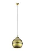 Lampy sufitowe - Keter Lighting Lux Gold lampa wisząca 1-punktowa 116 - miniaturka - grafika 1