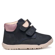 Buty dla dziewczynek - Sneakersy Geox B Macchia B164PC 03222 CF48W Granatowy - miniaturka - grafika 1