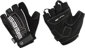 Rękawiczki rowerowe - Accent Rękawiczki El Nino czarno-białe XS L - miniaturka - grafika 1