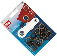 Pasmanteria - oczka do tkanin,jeansu fi 11mm oksyda 15szt PRYM 541363 . - miniaturka - grafika 1